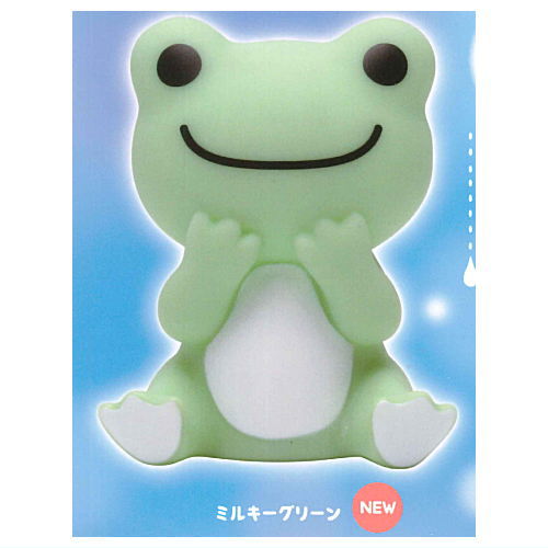 pickles the frog Howatto hikaru light Pastel pickles [1.Milky green]