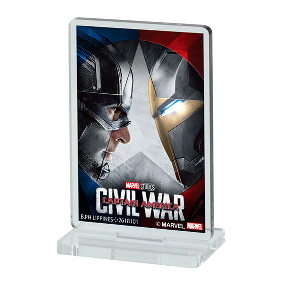 MARVEL poster acrylic stand Part.2 [1.Civil War / Captain America]