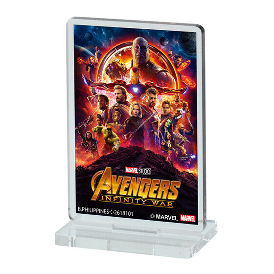 MARVEL poster acrylic stand Part.2 [7.Avengers / Infinity War (B)]