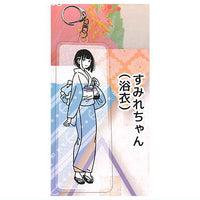 Osanpo wa kisetsu o matotte. Acrylic key chain Part.5 [2.Sumire chan (yukata)]