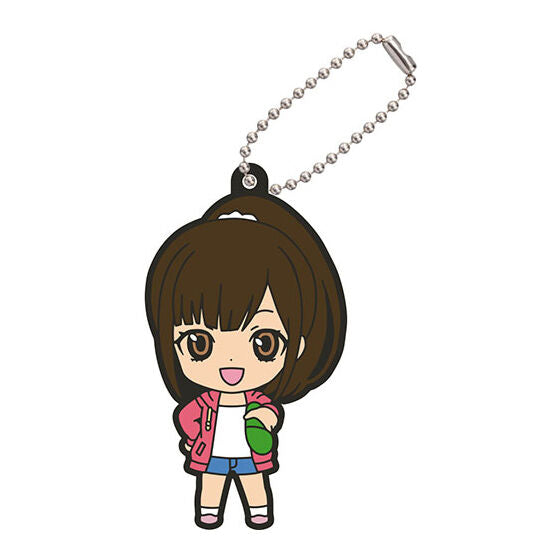 Futo Tantei Capsule Rubber Mascot [6.Akiko Narumi]