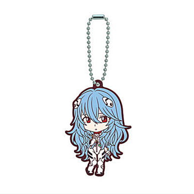 Gashapon kuji Evangelion Assort 04 [4.B award: Rubber mascot Rei Ayanami]