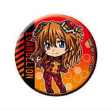 Gashapon kuji Evangelion Assort 04 [8.C award: Can Badge Asuka Shikinami Langley A]