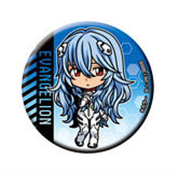 Gashapon kuji Evangelion Assort 04 [9.C award: Can Badge Rei Ayanami]