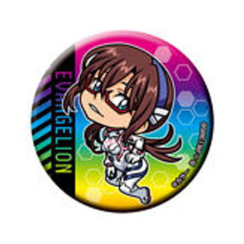 Gashapon kuji Evangelion Assort 04 [13.C award: Can Badge Mari Makinami Illustrious B]