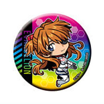 Gashapon kuji Evangelion Assort 04 [14.C award: Can Badge Asuka Shikinami Langley B]