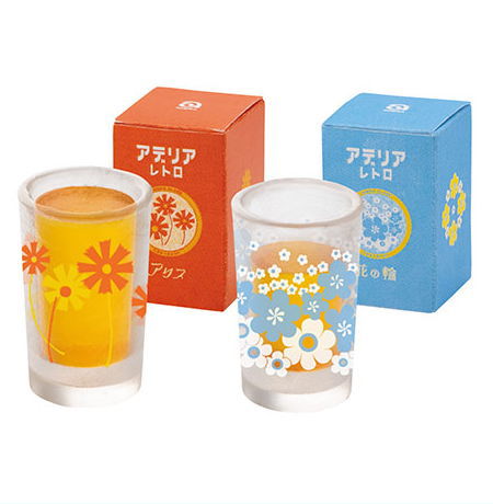 Aderia Retro Miniature Collection [1.Medium cup 8: Barley tea set Alice / Flower ring]