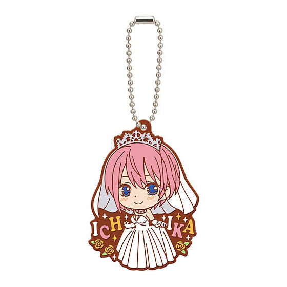 Movie The Quintessential Quintuplets Capsule Rubber Mascot [1.Ichika Nakano]
