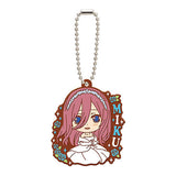 Movie The Quintessential Quintuplets Capsule Rubber Mascot [3.Miku Nakano]