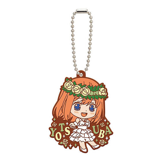 Movie The Quintessential Quintuplets Capsule Rubber Mascot [4.Yotsuba Nakano]