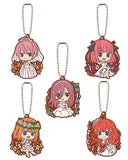 Movie The Quintessential Quintuplets Capsule Rubber Mascot [All 5 type set(Full Complete)]