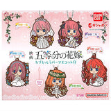 Movie The Quintessential Quintuplets Capsule Rubber Mascot [All 5 type set(Full Complete)]