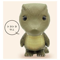 Tokotoko animals Mascot Figure [3.Tokotoko crocodile]