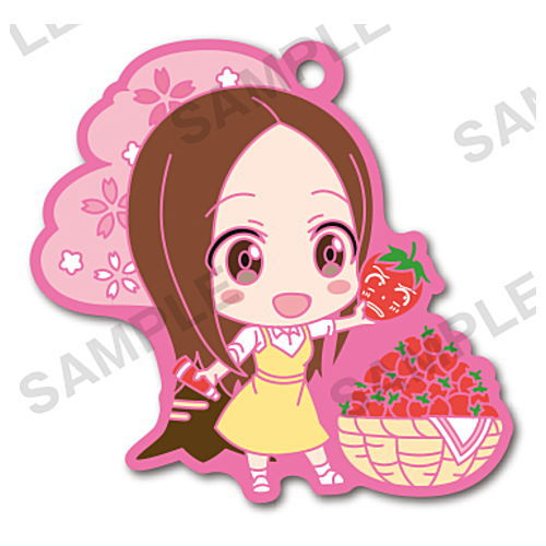 Karakai Jouzu no Takagi-san 3 capsule rubber strap [1.Spring ver.]