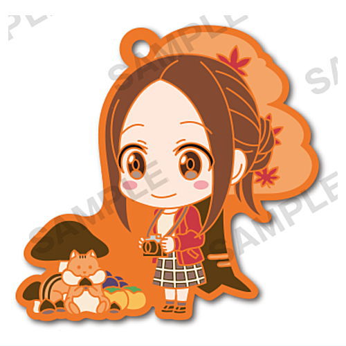 Karakai Jouzu no Takagi-san 3 capsule rubber strap [3.Autumn�E½@ver.]