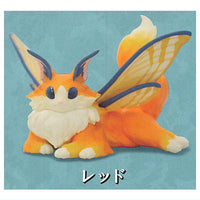 Le Yamamura Silkmoth Cat Figure [2.Red]