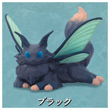 Le Yamamura Silkmoth Cat Figure [4.black]