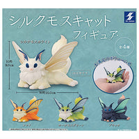 Le Yamamura Silkmoth Cat Figure [All 4 type set(Full Complete)]