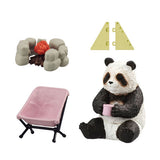 Animal Camp Part.5 [5.Panda (with bonfire, chair A, tent parts)]