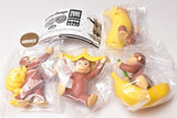 Curious George Banana Daisuki Figure Part.2 [All 4 type set (Full Complete)]