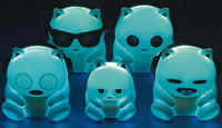 Bluehamham Sofubi Collection Neon ver. [All 5 type set(Full Complete)]