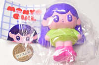 Monyo Girl sofvi mascot [5.Purple, Lightgreen]