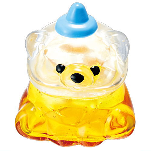 TAMA-KYU Newborn Baby bear in a honey bottle [2.Osuwari]