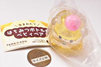 TAMA-KYU Newborn Baby bear in a honey bottle [4.Goron]