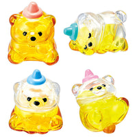 TAMA-KYU Newborn Baby bear in a honey bottle [All 4 type set(Full Complete)]