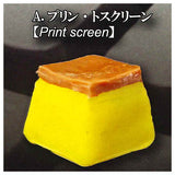 A cake that mimics a keycap [1.Print screen]