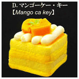 A cake that mimics a keycap [4.mango ca key]