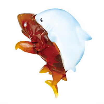 Shark Shell Mascot Figure [6.Great white shark hatching?]