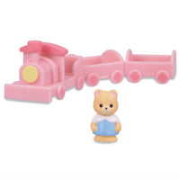 Sylvanian Families Tsunagaru oheya Fun Forest Kindergarten [4.Train Poppo set and baby bear (Jason)]