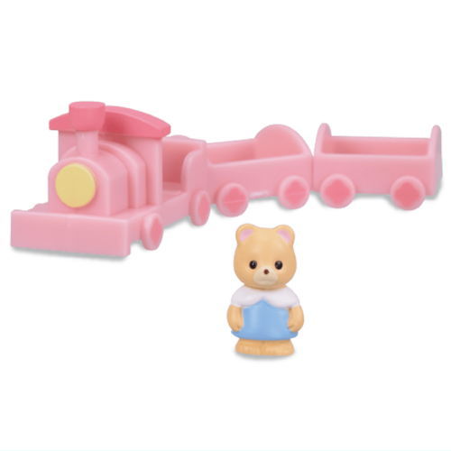 Sylvanian Families Tsunagaru oheya Fun Forest Kindergarten [4.Train Poppo set and baby bear (Jason)]