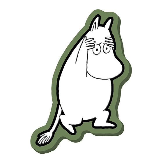 MOOMIN rubber magnet [5.Troubled Moomin]