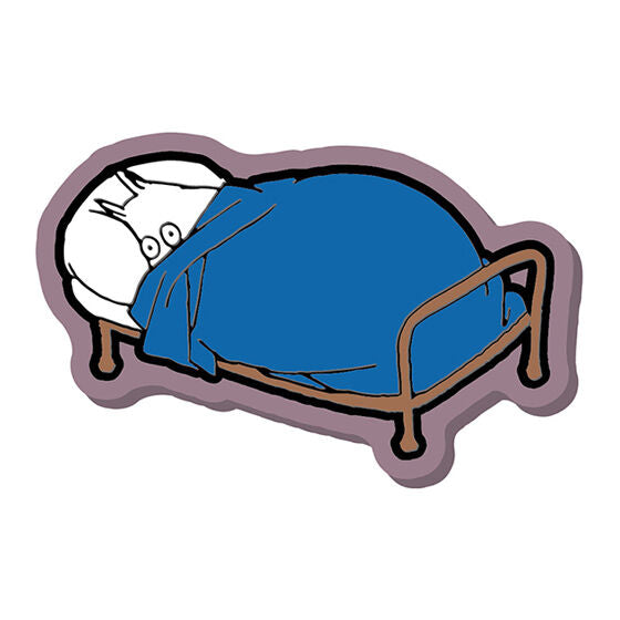 MOOMIN rubber magnet [6.Sleeping Moomin]