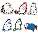 MOOMIN rubber magnet [All 6 type set(Full Complete)]