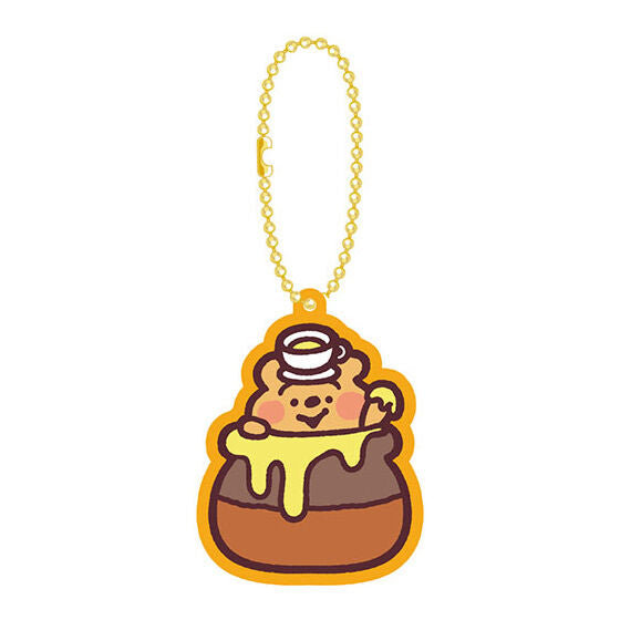 Kanahei picture Winnie the Pooh rubber mascot [3.Pooh (honey party)]