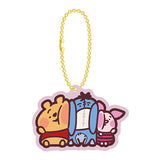 Kanahei picture Winnie the Pooh rubber mascot [9.Pooh & Eeyore & Piglet]