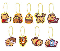 Kanahei picture Winnie the Pooh rubber mascot [All 9 type set (Full Complete)]