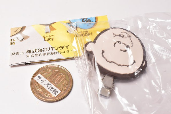 Snoopy Capsule Hair Clip PEANUTS [2.Charlie Brown]