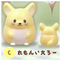 Punyu! Punyu! Chinchilla Mascot Pastel [3.Lemon yellow]