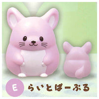 Punyu! Punyu! Chinchilla Mascot Pastel [5.Light purple]