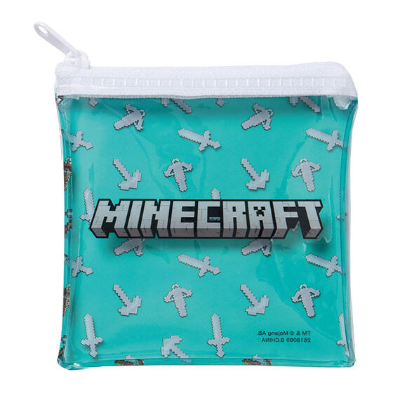 Minecraft Pouch Collection [5.Logo + weapon]