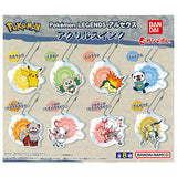 Pokemon Pokemon LEGENDS Arceus Acrylic Swing [All 8 type set(Full Complete)]