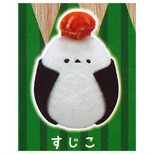 ARTUNIV Techni Colour Boku, shimaenaga. Yankee onigiri Plush mascot [2.Sujiko]