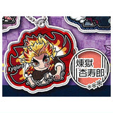 Pita! Deforme Kimetsu no Yaiba Shuminibotto Acrylic key chain [9.Kyojuro Rengoku]