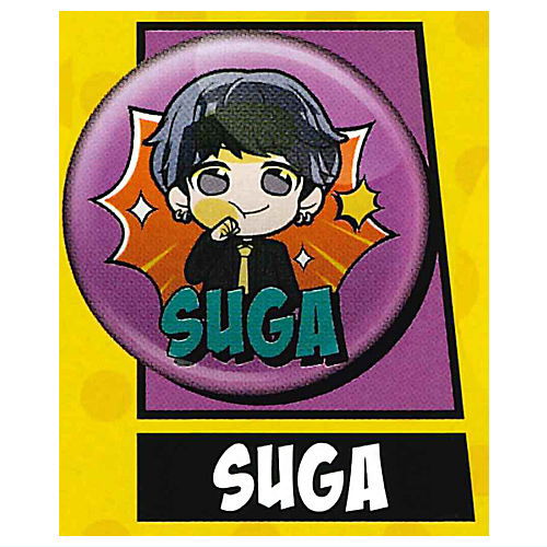 Pita! Deforme TinyTAN Butter Can Badge [3.SUGA]