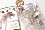 Capsule Q Museum Dinosaur Excavation 10 Strongest Hunter Retsuden Cretaceous North America Edition [3.Tyrannosaurus (Gray)]