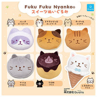 Fuku Fuku Nyanko sweets stuffed toy [All 6 type set(Full Complete)]